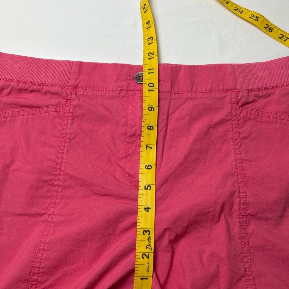 Chico's Womens High Rise Brigitte So Slimming Bermuda Shorts Size 2/12 Pink - Picture 6 of 10